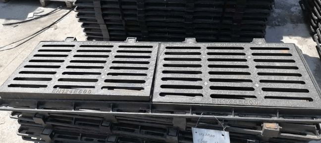 广东球墨铸铁连体双篦展示